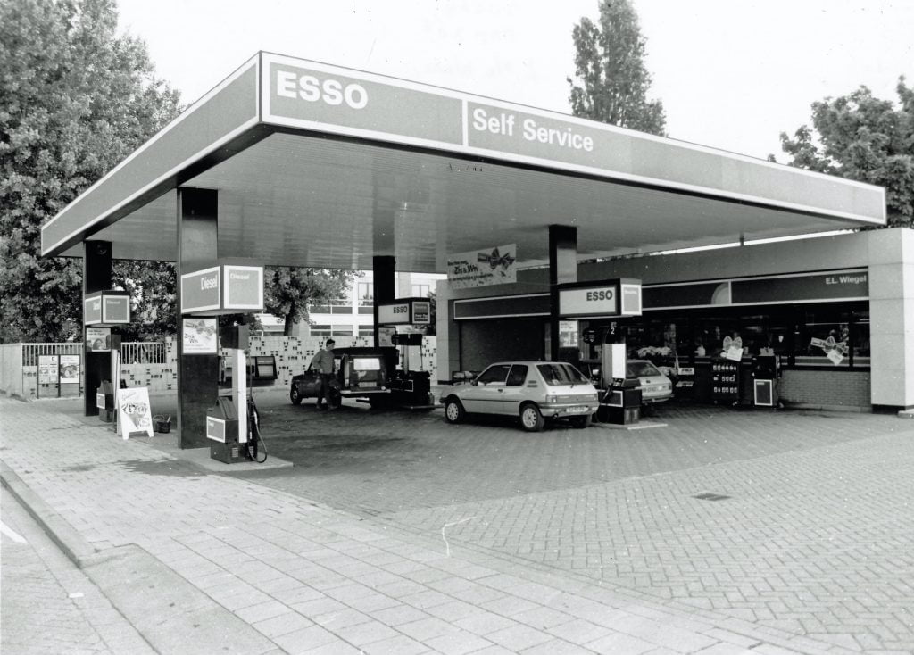 Benzinestation in Vlissingen