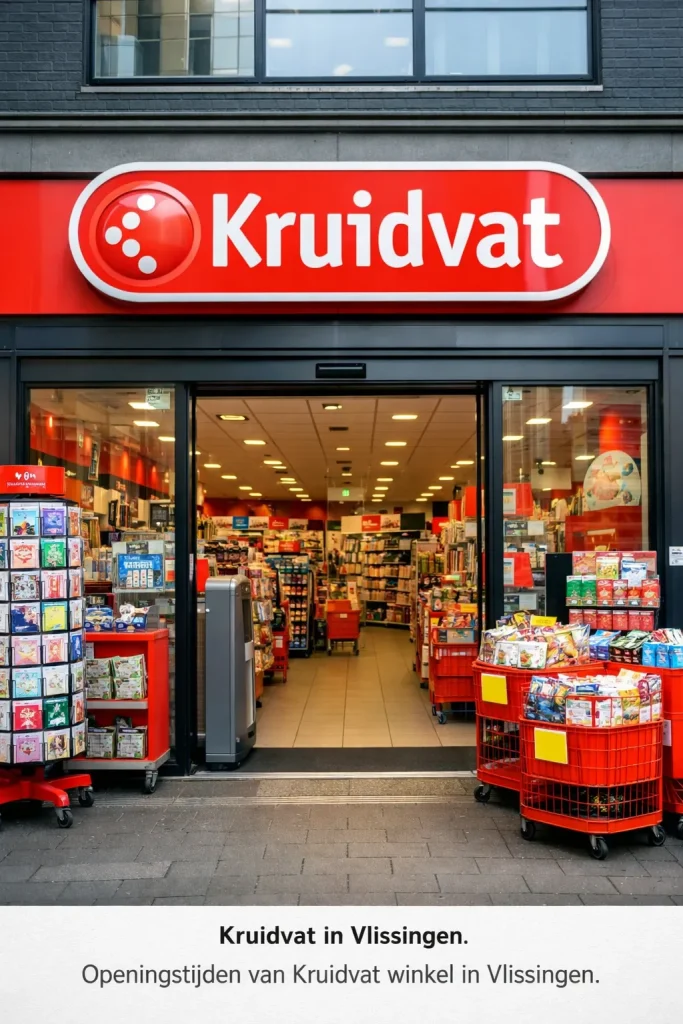 Foto van de Kruidvat-winkel in Vlissingen.